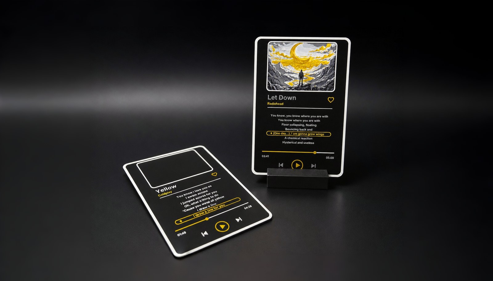 Song Card Generator example